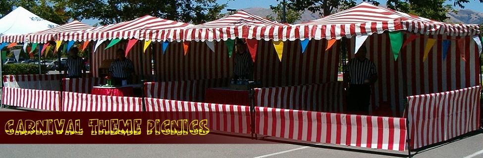 Carnival Theme Picnics by Picnic Planners